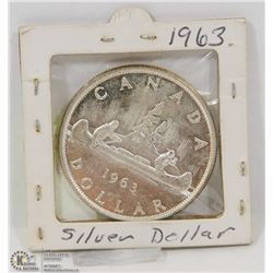 1963 CANADIAN SILVER DOLLAR