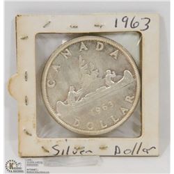 1963 CANADIAN SILVER DOLLAR
