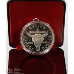 1982 CANADIAN PROOF SILVER DOLLAR