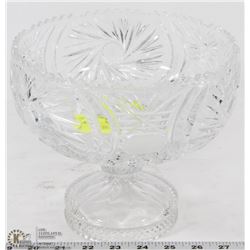 PINWHEEL CRYSTAL CANDY DISH