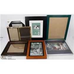 BOX W/ 8 PICTURE FRAMES