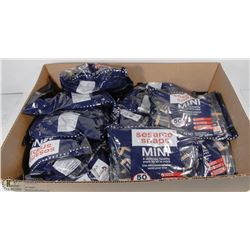 LARGE LOT OF PKGS OF 50 SESAME SNACKS