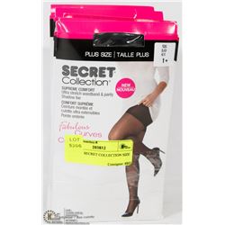 LOT OF 9 SECRET COLLECTION SIZE 1 PLUS