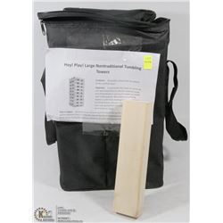 54PC WOOD BLOCK PLAYSET IN BAG