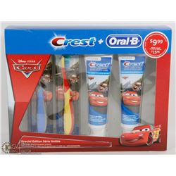 CREST ORAL-B DISNEY PIXAR CARS SPECIAL EDITION SET
