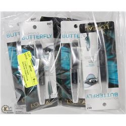 LOT OF 7 LOREAL PARIS VOLUMINOUS BUTTERFLY &