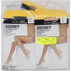 10 SECRET COLLECTION SIZE B & C ASSORTED COLOR