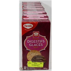 7 BOXES OF CHRISTIE FAMILY DIGESTIVE COOKIES 300G