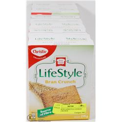 6 CHRISTIE LIFESTYLE COOKIES BRAN CRUNCH
