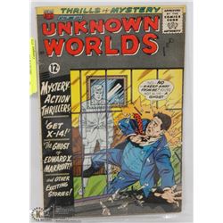 12 CENT SILVER AGE UNKNOWN WORLDS  COMIC BOOK #48