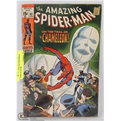 15 CENT SILVER AGE SPIDERMAN  COMIC BOOK #80
