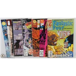 DC & MARVEL 7 COMIC COLLECTION