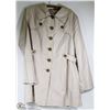 Image 1 : NEW LADIES SPRING BEIGE TRENCH 3/4 LENGTH COAT