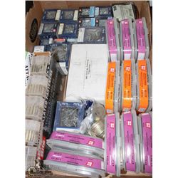 LARGE FLAT OF ASSORTED FASTENERS