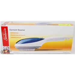SUNBEAM HANDHELD GARMENT STEAMER WITH LINT