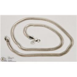 NEW HERRINGBONE 22" NECKLACE