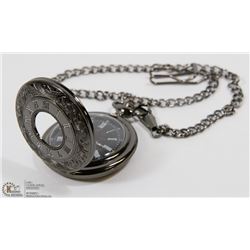 POCKET WATCH & CHAIN
