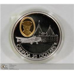 1993 CANADA IN FLIGHT SILVER $20 COIN