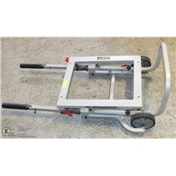 FOLD-UP TABLE SAW/CHOPSAW ROLLING
