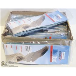BOX OF SOLETECH INSOLES MENS MEDUIM 9-10.5