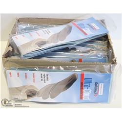 BOX OF SOLETECH INSOLES MENS MEDUIM 9-10.5