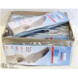 BOX OF SOLETECH INSOLES MENS MEDUIM 9-10.5