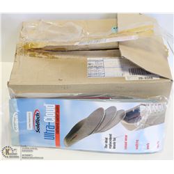 BOX OF SOLETECH INSOLES LADIES SMALL 5-6.5