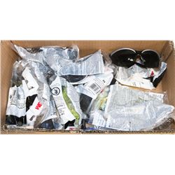 BOX OF ASSORTED EYE PROTECTION