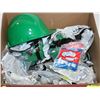 Image 1 : BOX OF CONDOR HARD HATS AND EYE PROTECTION