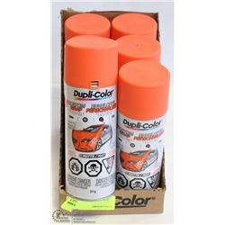 6 CANS OF DUPLI-COLOUR CUSTOM WRAP REMOVABLE