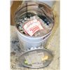 Image 1 : BUCKET WITH 1/2-13 X 1 1/4 NUT, BOLT AND WASHER