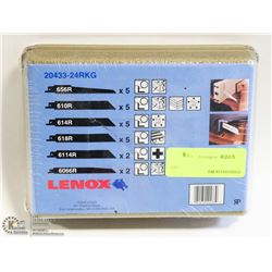 LENOX SAWSALL ASSORTED SIZE BLADES