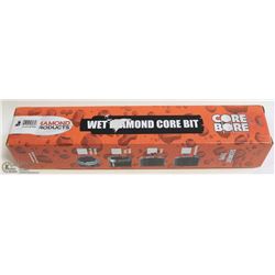 CORE BORE 2 1/2" WET DIAMOND CORE BIT