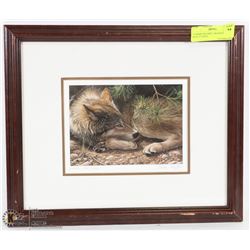 "UNDER THE PINE" SIGNED BY LUKE RAFFIN PRINT