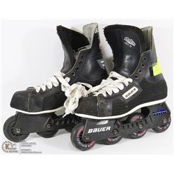 BAUER ROLLER BLADES SIZE 8.