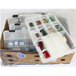 SET OF 4 STORAGE CONTAINERS W/MODEL