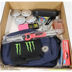 FLAT W/CHRYSLER WHEEL CAPS, BON JOVI