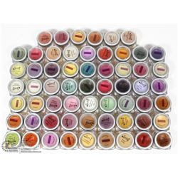 LOT OF 60 MINI ASSORTED SCENTSY FRAGRANCE MELTS