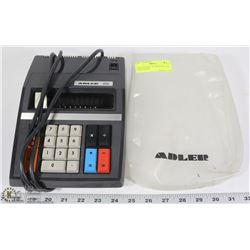 VINTAGE 1970'S ADLER 805 PLUG IN CALCULATOR