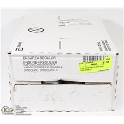 CASE OF 24 CHOCOLATE REGULAR ENSURE MEAL