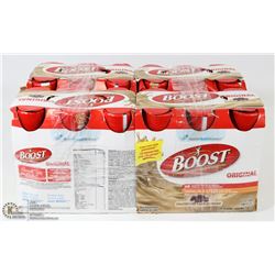 4 CASES OF 6 BOOST COMPLETE NUTRITION MEAL