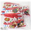 Image 1 : LOT OF 6 JELLY BELLY 20 FLAVOR JELLYBEAN PACKAGES