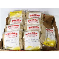 LARGE FLAT OF ROGERS GOLDEN YELLOW SUGAR 1KG