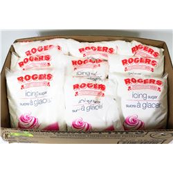 LARGE FLAT OF ROGERS ICING SUGAR 1KG PACKAGES