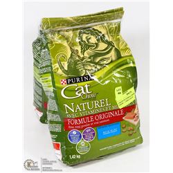 2 BAGS OF PURINA CAT CHOW - 1.42KG EACH