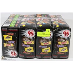 4 BOXES OF 95 FUN SIZE CHOCOLATE BARS