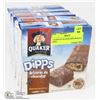 Image 1 : 5 BOXES OF QUAKER DIPS GRANOLA BARS