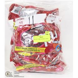 11 BAGS OF NIBS LICORICE CANDY