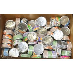 FLAT OF ASSORTED FRISKIES WET CAT FOOD