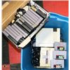 Image 1 : TOTE W/ ASSORTED VIDEO GAMES CONSOLES & GAMES.